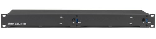 Sonnet RackMac mini - 1U Rack Kit for 2 Mac minis 2010 to current Intel and M1/M2 series Mac mini Sonnet RackMac mini - 1U Rack Kit for 2 Mac minis 2010 to current Intel and M1/M2 series Mac mini
